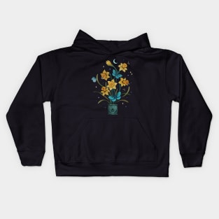 Daffodil - March Flower Kids Hoodie